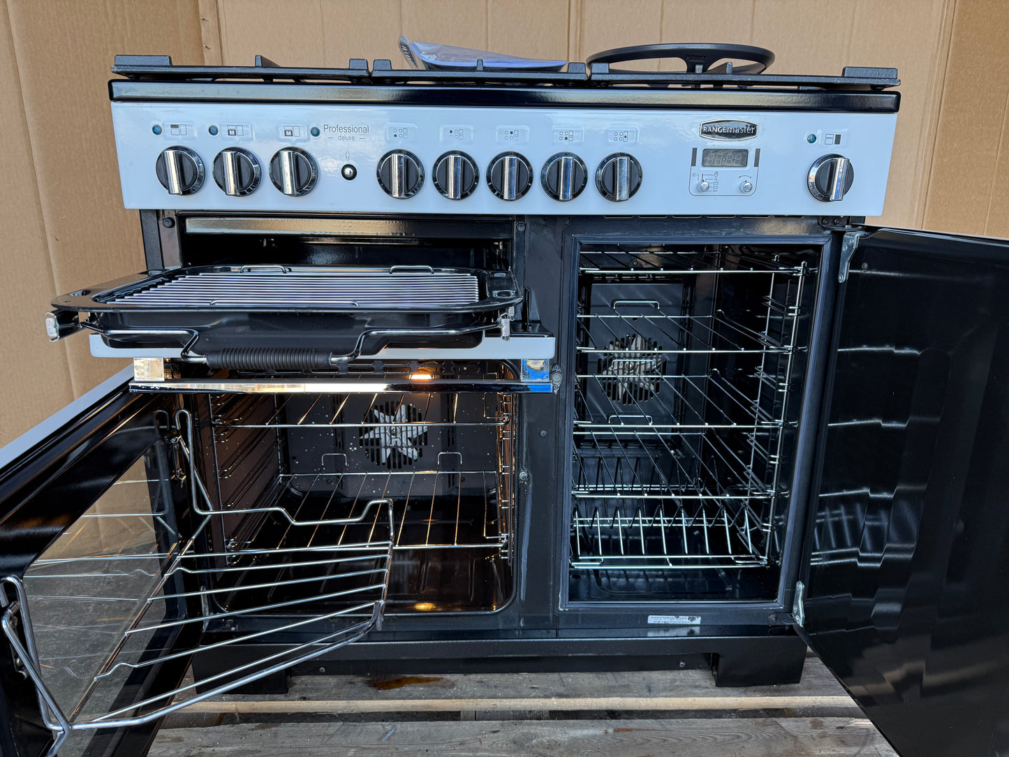 RANGEMASTER PROFESSIONAL DELUXE 100 DUAL FUEL FSD WHITE