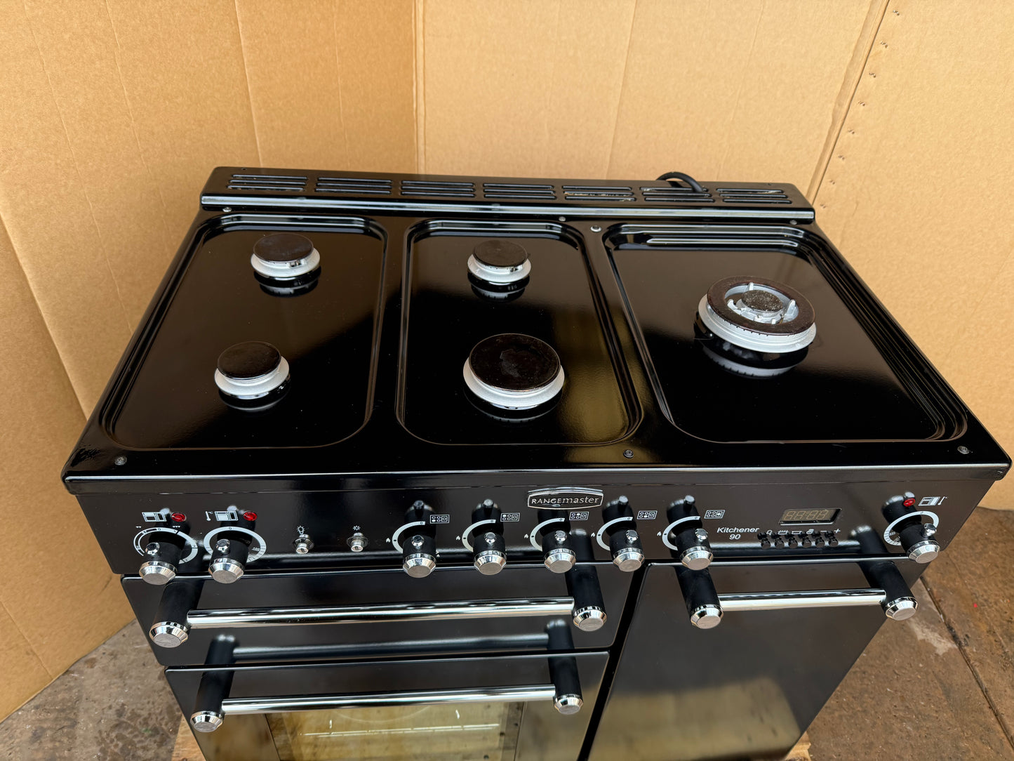 RANGEMASTER KITCHENER 90 DUAL FUEL FSD WITH HOOD