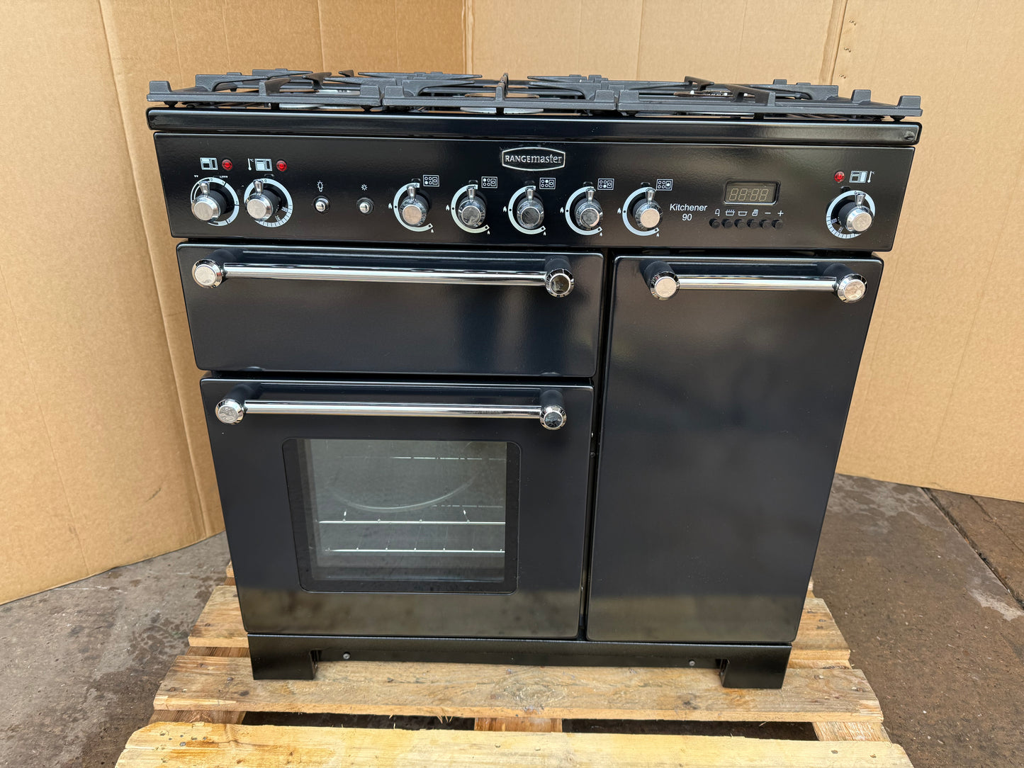 RANGEMASTER KITCHENER 90 DUAL FUEL FSD WITH HOOD