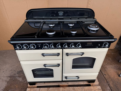 RANGEMASTER CLASSIC DELUXE 110 DUAL FUEL FSD CREAM WITH PROVING DRAWER