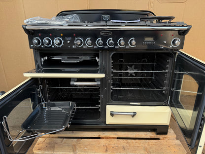 RANGEMASTER CLASSIC DELUXE 110 DUAL FUEL FSD CREAM WITH PROVING DRAWER